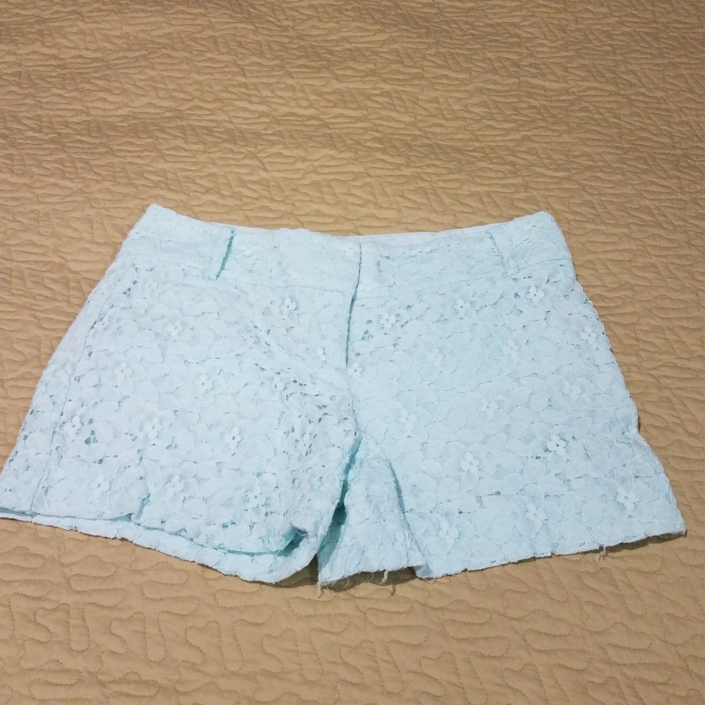 Loft Marisa Garden Lace Shorts Size 00 - Picture 4 of 7